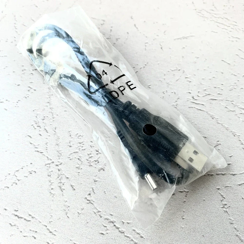 USB-A to Mini-USB Male Cable - Black